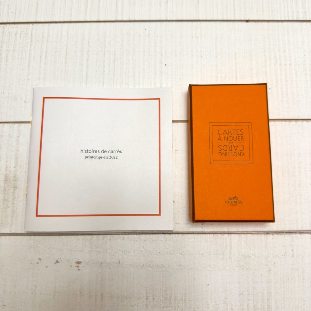 Hermes Knotting Cards w Book